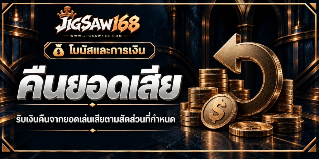 jigsaw168 คืนยอดเสีย