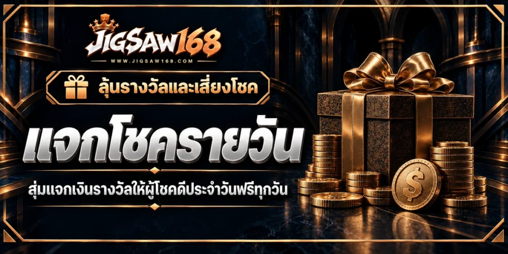 jigsaw168 แจกโชครายวัน